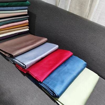 新6BDJ0支长绒单棉纯色自搭配单品床由床被套枕笠套23色百搭