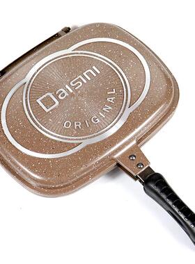 2cm36cm4m0无品牌/cm443cpan铝压铸双面烤盘双面煎盘