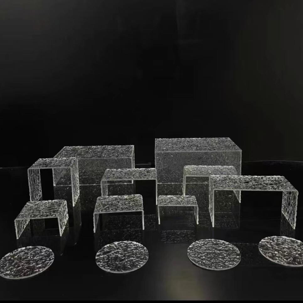 WSY亚克力甜品台展亚克架十三件茶歇展示架甜品示台装饰配件力托