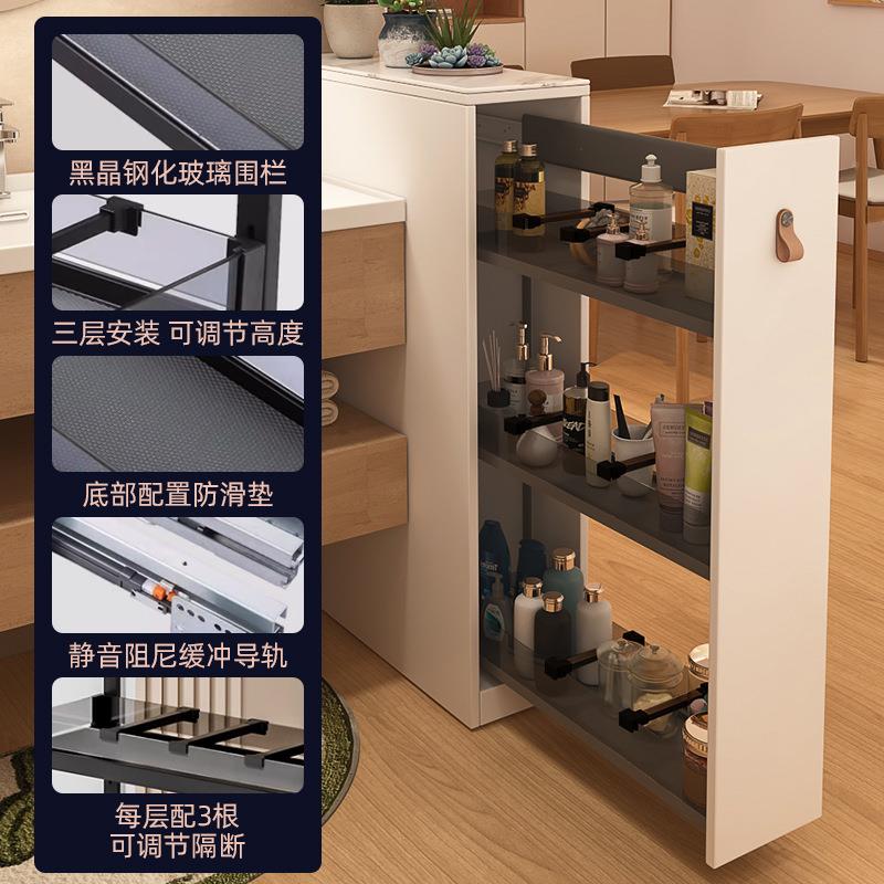 客厅隔断柜F97T6H65间厅柜室柜洗浴漱台屏风间边半墙柜卫生开放式