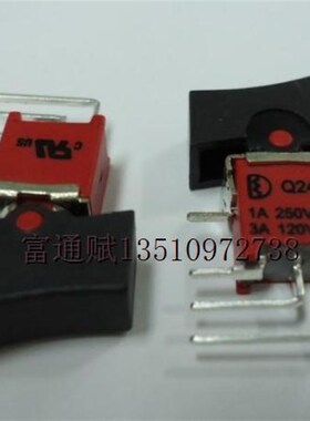 台湾Dailywell德利威Q24A进口防水钮子开关翘板3脚2档