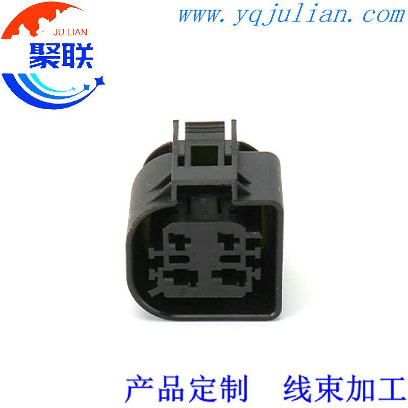 4孔适用奔驰宝马1系3系5系X系电子水泵线束插头DJ7041-3.5-6.3-21