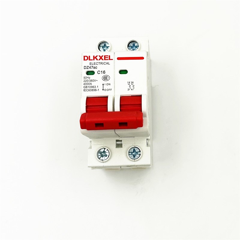 DZ47SC C16 2P   16A小型断路器 二相空气开关 小刀闸开关