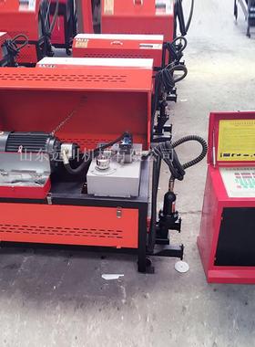 翻弯曲钢筋新机调直机圆钢螺纹钢筋直切断数控钢筋PZK调直调切断