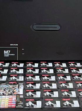 娅无品牌/水粉米颜料套装M7美术生专用工具亚米42色8m0l艺考联考