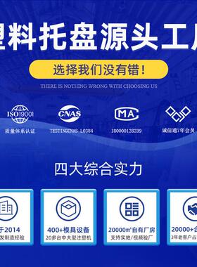 全3熟料大号网格塑料1托盘111311网格1田字叉车托盘130*10*15CM塑
