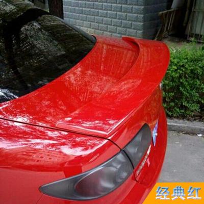 03-15款马自达6尾翼漆马装六马6改专192翼用M6轿跑定风带烤马6尾