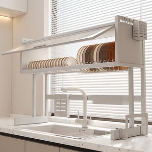 水槽ltaoE1RE置物多架厨房洗槽碗碟架水池架子架收纳台碗面功能放