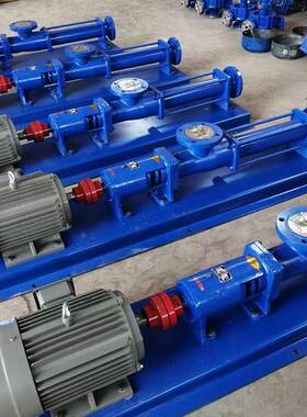 G01污泥-输送泵G单螺杆泵型不锈PDB5钢污泥污水螺杆泵厂家自吸