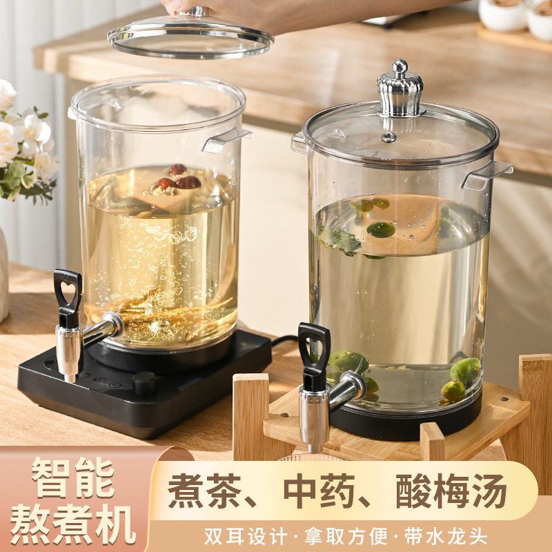 大容量电热桶带龙头酒店凉水桶罐豆浆茶饮料果汁瓶餐厅耐热防爆