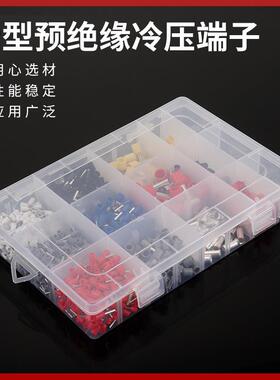 冷压端子欧式插管型接线针端铜鼻422子冷子压接线端子