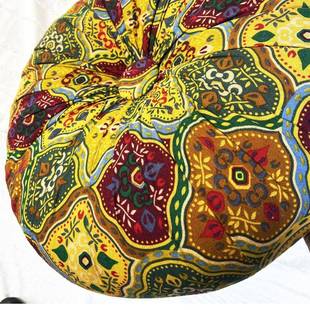 西2025新款波米亚蒲团*抱枕40*4012cm波西米亚JKC金黄