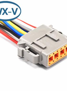 TDTRORM06-德12S线束DM06-2S驰D型TM系列防水连接器DTM06-6S公母