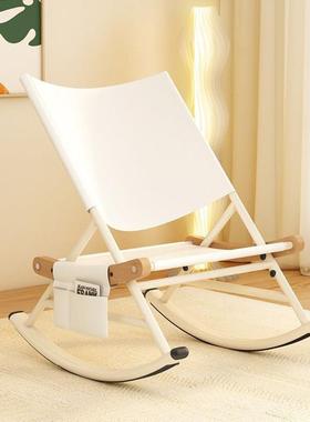 闲阳台家用型00休摇摇椅小户摇摇沙发椅卧室午客厅简约休懒人摇椅