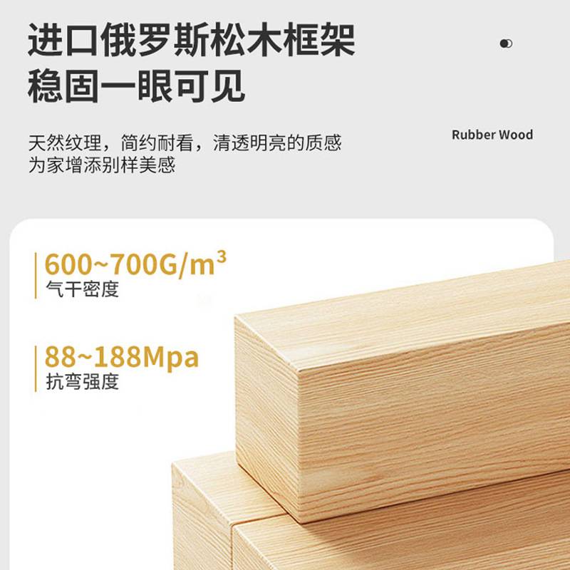 全实木床头柜轻奢岩板储物柜卧室简约现代床边柜皮质小户型收纳柜