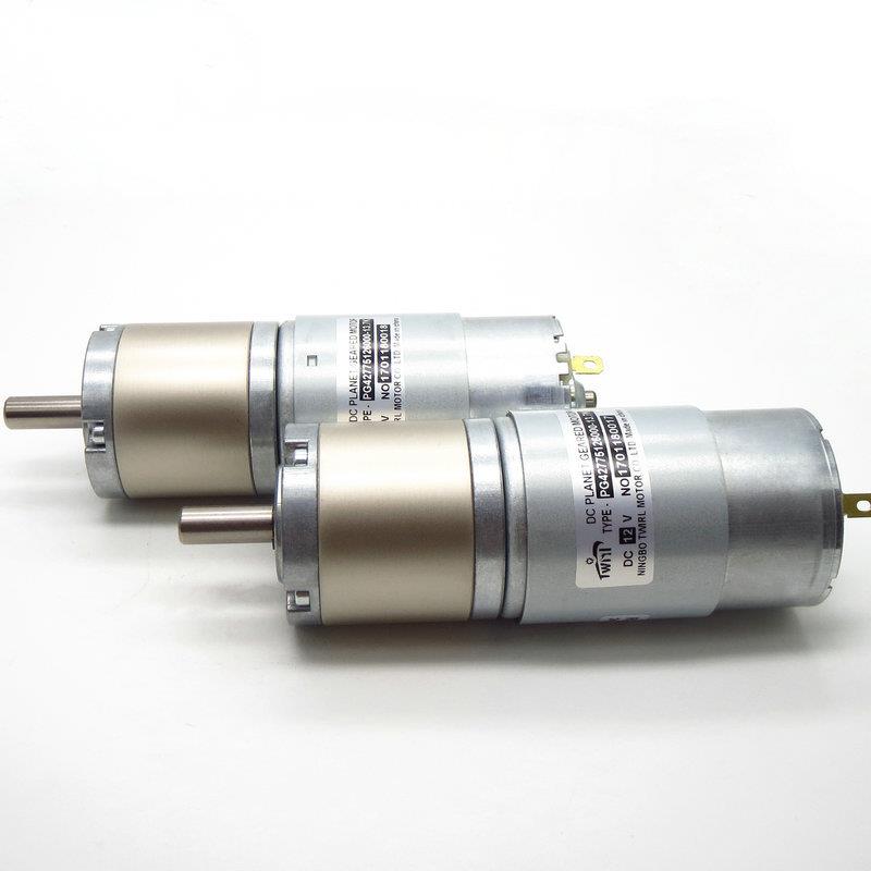 2mm微型精密齿轮工减速电机电动具直流行星减速电低噪减4速马PG42
