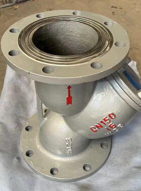 铸钢Y型过滤器GL41H-16CYOB钢管道除污器不锈蒸滤网汽高导热油温