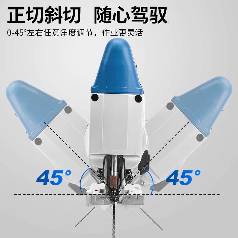 珉达曲锯切割机大率功CBM手电线锯木小工家用锯东城型台式电动切
