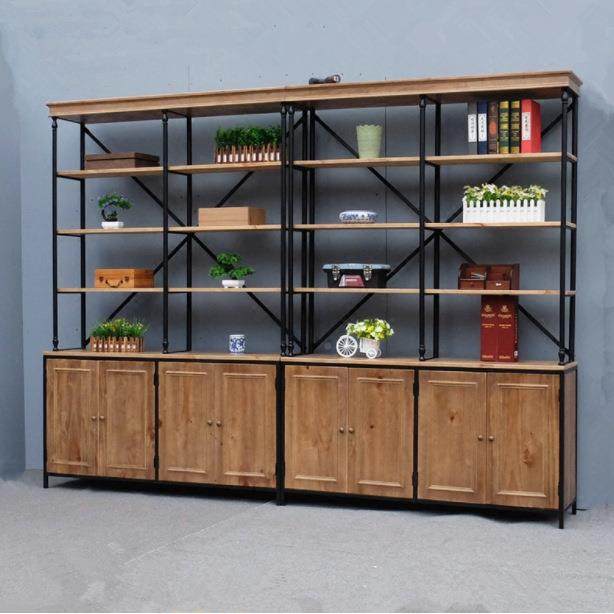 架美铁艺15733书架架置物架客式厅落地实木收纳书柜工业风展示创,美容美体仪器,其它面部美容工具配件,淘宝优惠券,粉丝福利购,淘宝优惠卷