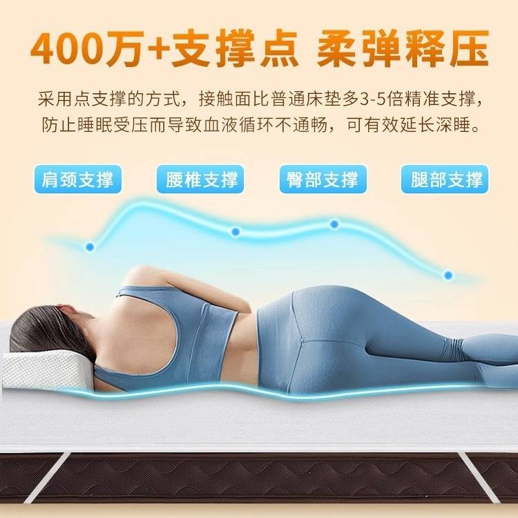 3d空气纤维床垫软垫家用全3d丝聚酯材料纯4d可水洗的薄5d透气垫子
