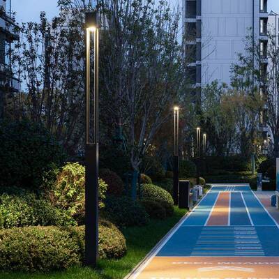 庭D院灯柱户外防水QXD3米景观灯柱小广杆场超亮LE路灯道路区高灯