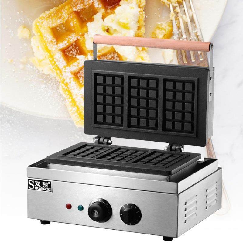 热销电热商用3格10格方形华夫炉家用松饼机,清洗/食品/商业设备,休闲食品加工设备,淘宝优惠券,粉丝福利购,淘宝优惠卷