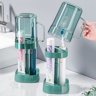 学生宿舍住校生刷牙杯子漱口杯电动牙刷置物架洗漱男生男孩高中生