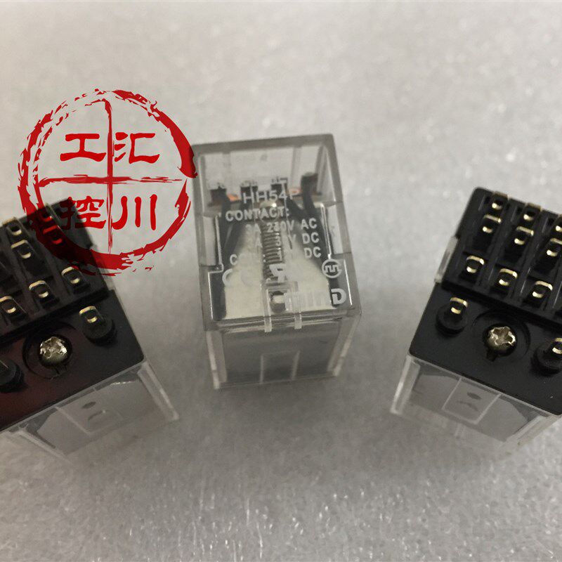 原装MIND明达 富士技术 HH54P AC12 24 36 48 110 220V 继电器