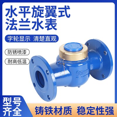 DN200水表 8寸法兰数字水表 LXS-200E热水表 远传水表 旋翼式水表