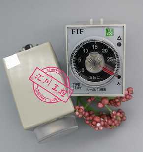 时间电压可选星三角启动延时继电器 AC220V 正品 无锡飞沪FIFST3PY