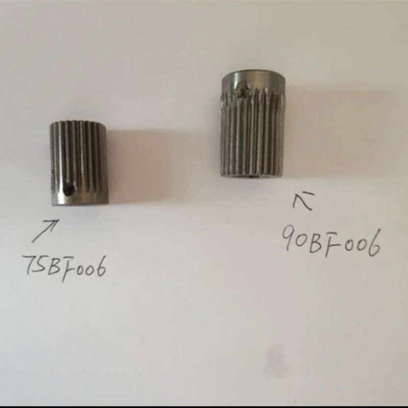 线切割配件90bf006步进电机使用齿轮18*28 孔径9MM 28齿