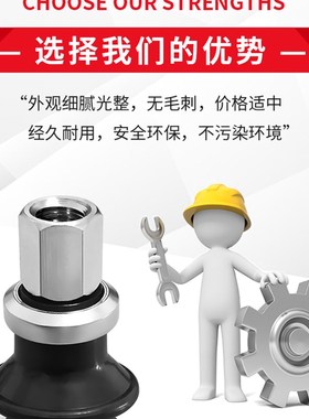 台湾工业金具气动元件SMC吸盘ZPT10/13/16BN/BS/BGS-B5/B6内牙款