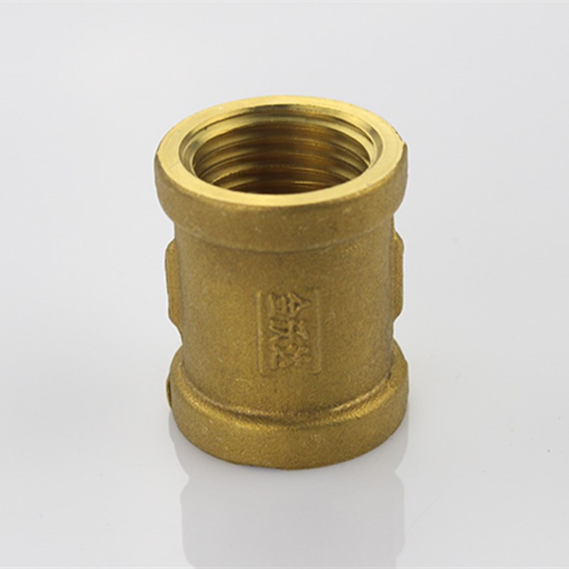 全铜4分直接1/2内丝内牙内螺纹DN15水管直接头铜配件