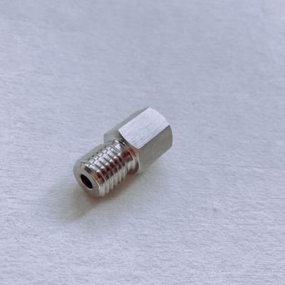 M10x1-M12x1.5 不锈钢内外丝转换接头 内螺纹M10x1 外螺纹M12x1.5