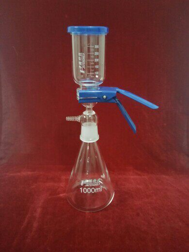 玻璃砂芯过滤装置2 500 1000 2000 3000ml砂芯活动溶剂抽滤过滤器