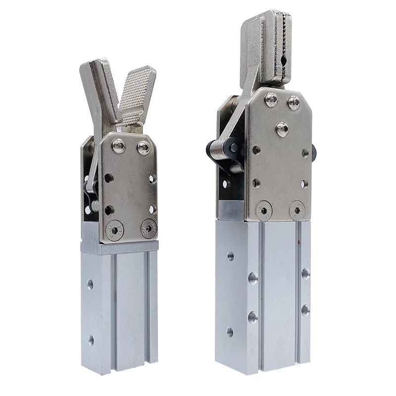 2015DL注塑机械手夹具气动1615D手指气缸单双动1615S宽型水口夹子