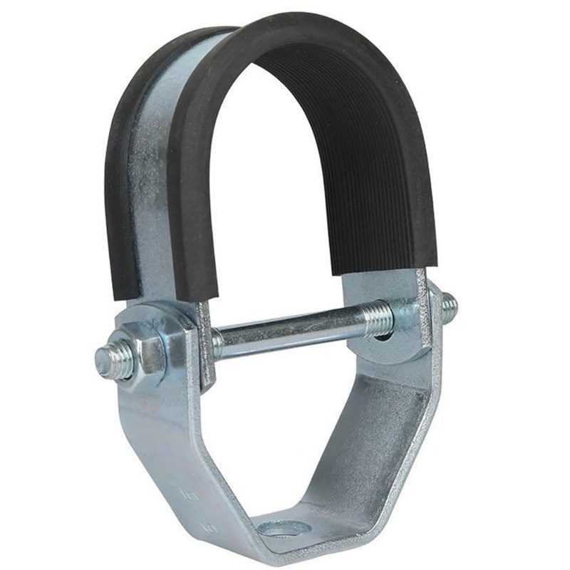 (10个)厂家直销量大价优抗震支架U型管夹悬吊式管卡双层管束抱箍
