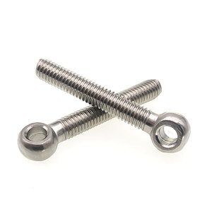 304不锈钢吊环活节螺丝活结吊环带孔鱼眼螺丝栓M5M6M8M10M12M14M