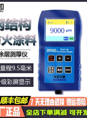 东如涂层测厚仪DR6000大量程钢结构防火涂料防腐层DR260油漆厚度
