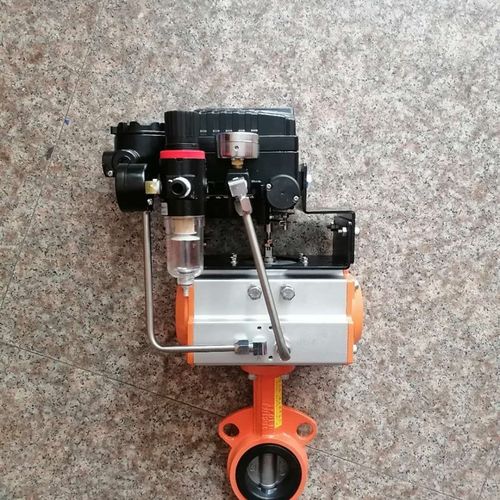 YT-1000R阀门定位器4-20MA信号控制气动调节蝶阀TJD671XP-16C