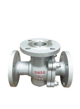 铸钢三通球阀T型三通球阀Q45F-16C手动三通T型法兰球阀dn32dn50