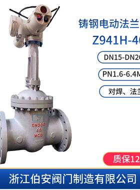 Z941Y-4064100/WCB电动法兰闸阀（化工部）