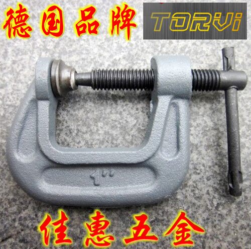 正品多威G字夹重型木板夹C字夹C型夹木工夹具F夹水管夹