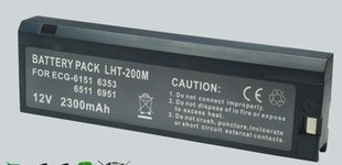 ECG 6851K 9120p S122AU心电图机电池 8800 日本光电6511