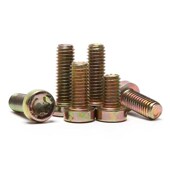 镀彩锌8.8级梅花螺丝圆柱螺栓GB6191内六角花形圆柱头螺钉 口