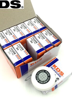 日本京都KDS进口圆周尺 2米直径测量卷尺 迷你直径尺F10-02DM派尺