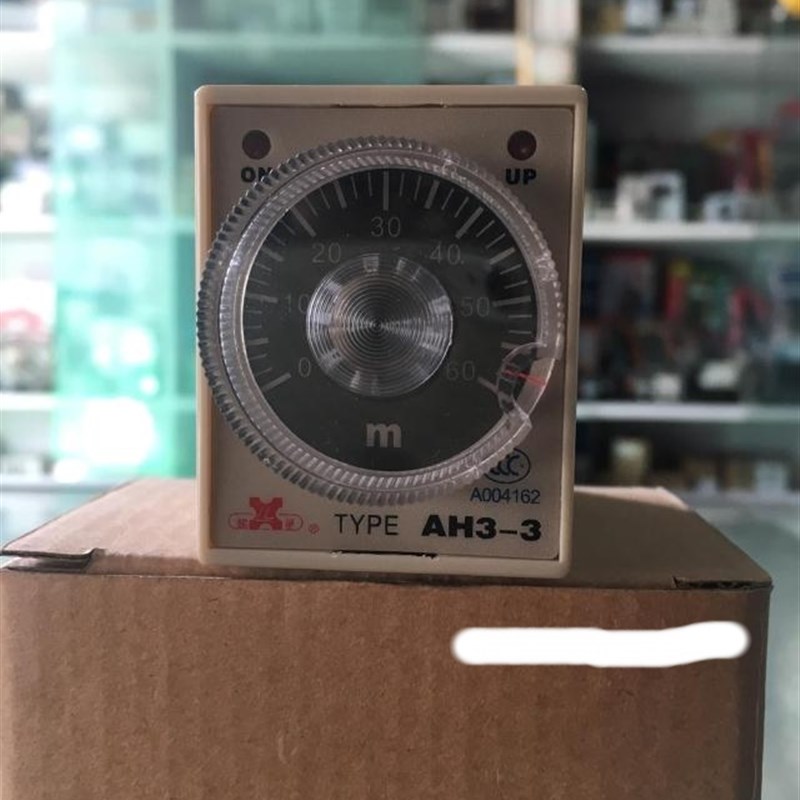 欣灵电气HHS8C(AH3-3)时间继电器通电延时开关AC220V 60M分钟
