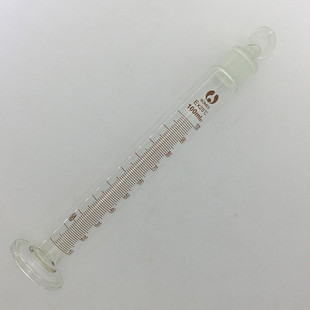 具塞量筒玻璃量筒100毫升带盖子量杯实验室刻度杯具塞刻度量杯
