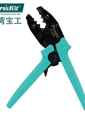 台湾宝工Proskit CP-230PA BNC六角接头端子棘轮压接钳RG-58/59