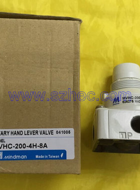 台湾金器 MINDMAN 手动阀 MVHC-200-4H-8A MVHC-200-4H-8A-M 特价